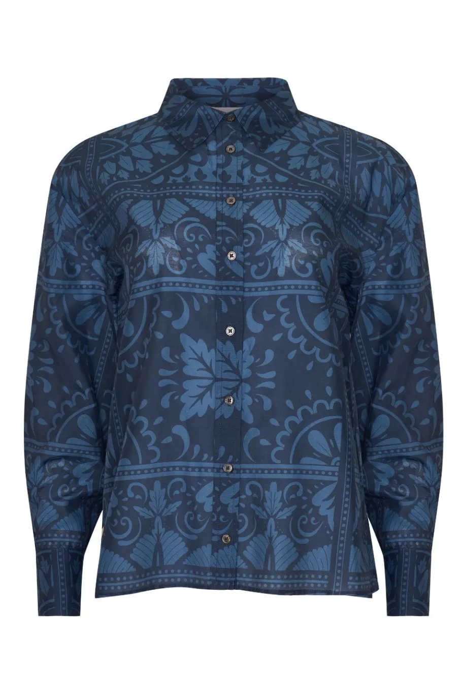 Reflex Top-Indigo Mosaic|zoe kratzmann Clearance
