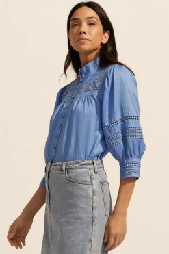 Restore Top-Azure|zoe kratzmann Clearance