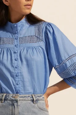Restore Top-Azure|zoe kratzmann Clearance