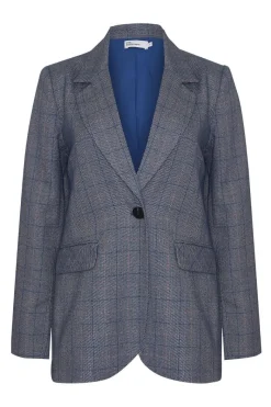 Scout Jacket-Sapphire Check|zoe kratzmann Online