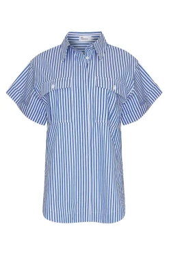 Sequel Top-Cobalt Stripe|zoe kratzmann Online