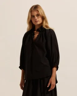 Siesta Top-Black|zoe kratzmann Clearance