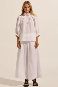 Siesta Top-Porcelain|zoe kratzmann Clearance