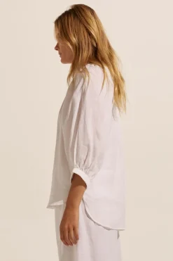 Siesta Top-Porcelain|zoe kratzmann Clearance