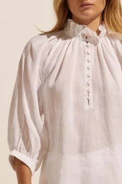 Siesta Top-Porcelain|zoe kratzmann Clearance