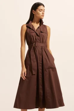 Snippet Dress-Carob|zoe kratzmann Best