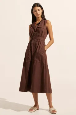Snippet Dress-Carob|zoe kratzmann Best