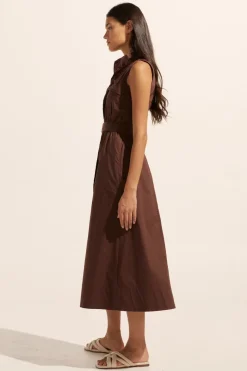 Snippet Dress-Carob|zoe kratzmann Best