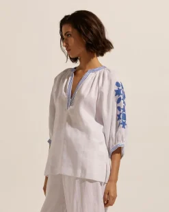 Solitude Top-Azure|zoe kratzmann Clearance