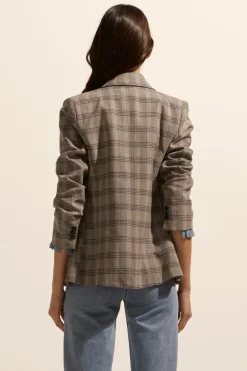 Spurt Jacket-Mousse Check|zoe kratzmann Sale