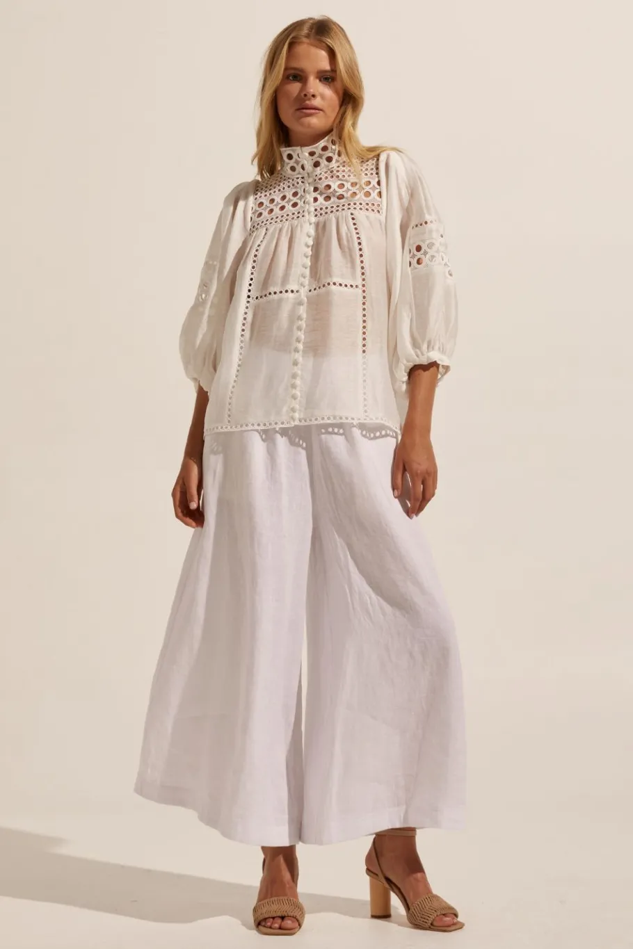 Stance Pant-Porcelain|zoe kratzmann New