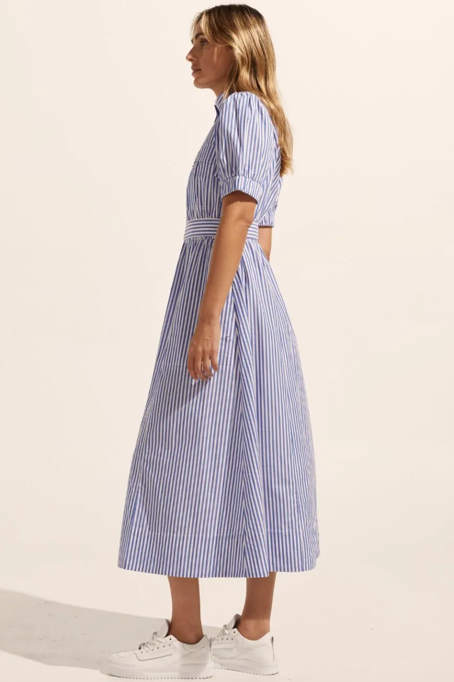 Starling Dress-Cobalt Stripe|zoe kratzmann Best