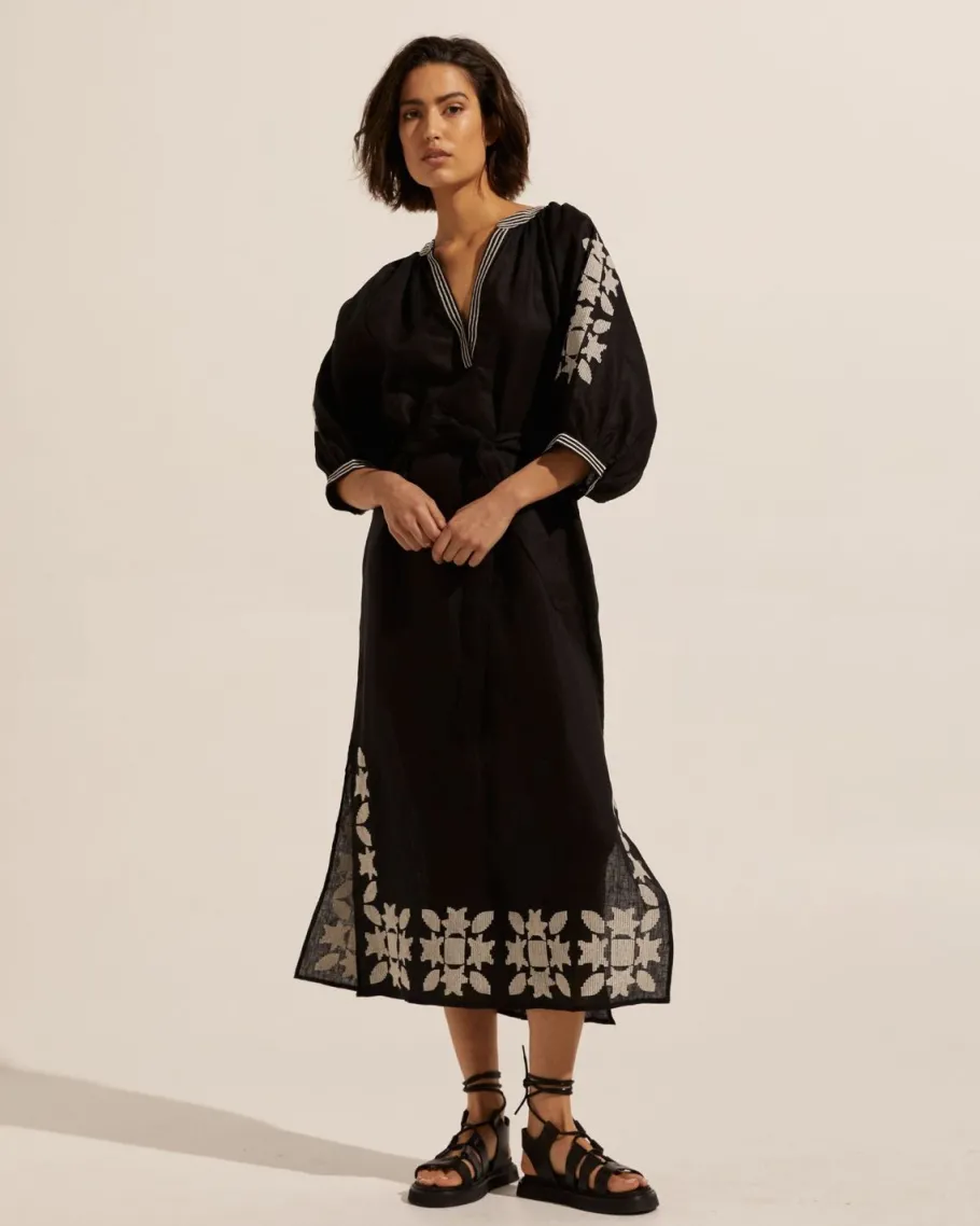 Sundial Dress-Black|zoe kratzmann Hot