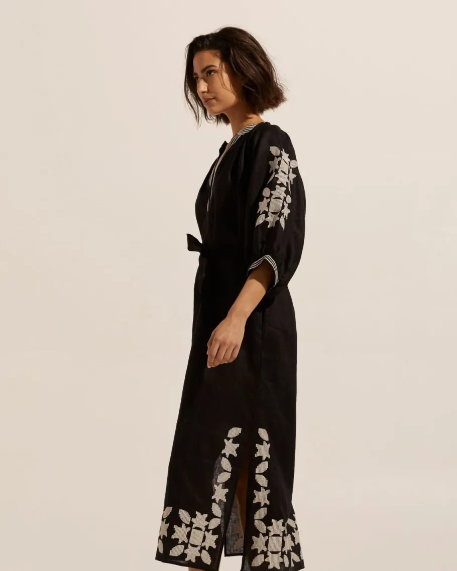Sundial Dress-Black|zoe kratzmann Hot