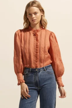 Swoon Top-Apricot|zoe kratzmann Clearance
