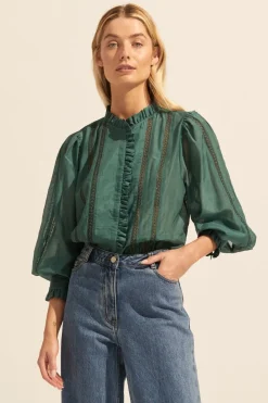 Swoon Top-Green|zoe kratzmann Hot