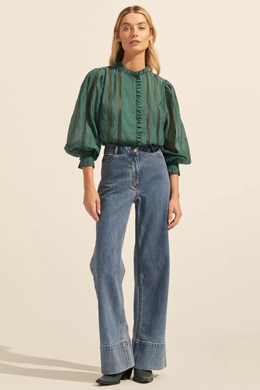 Swoon Top-Green|zoe kratzmann Hot