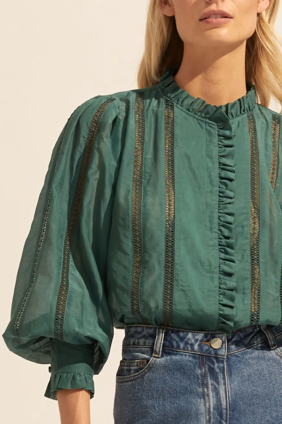Swoon Top-Green|zoe kratzmann Hot