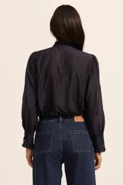 Swoon Top-Indigo|zoe kratzmann Clearance