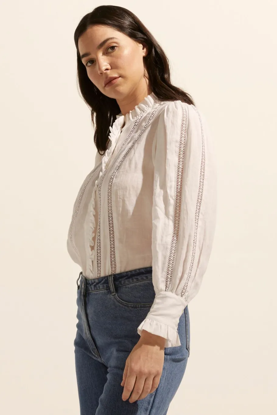 Swoon Top-Porcelain|zoe kratzmann New