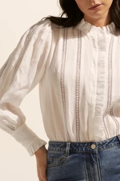 Swoon Top-Porcelain|zoe kratzmann New