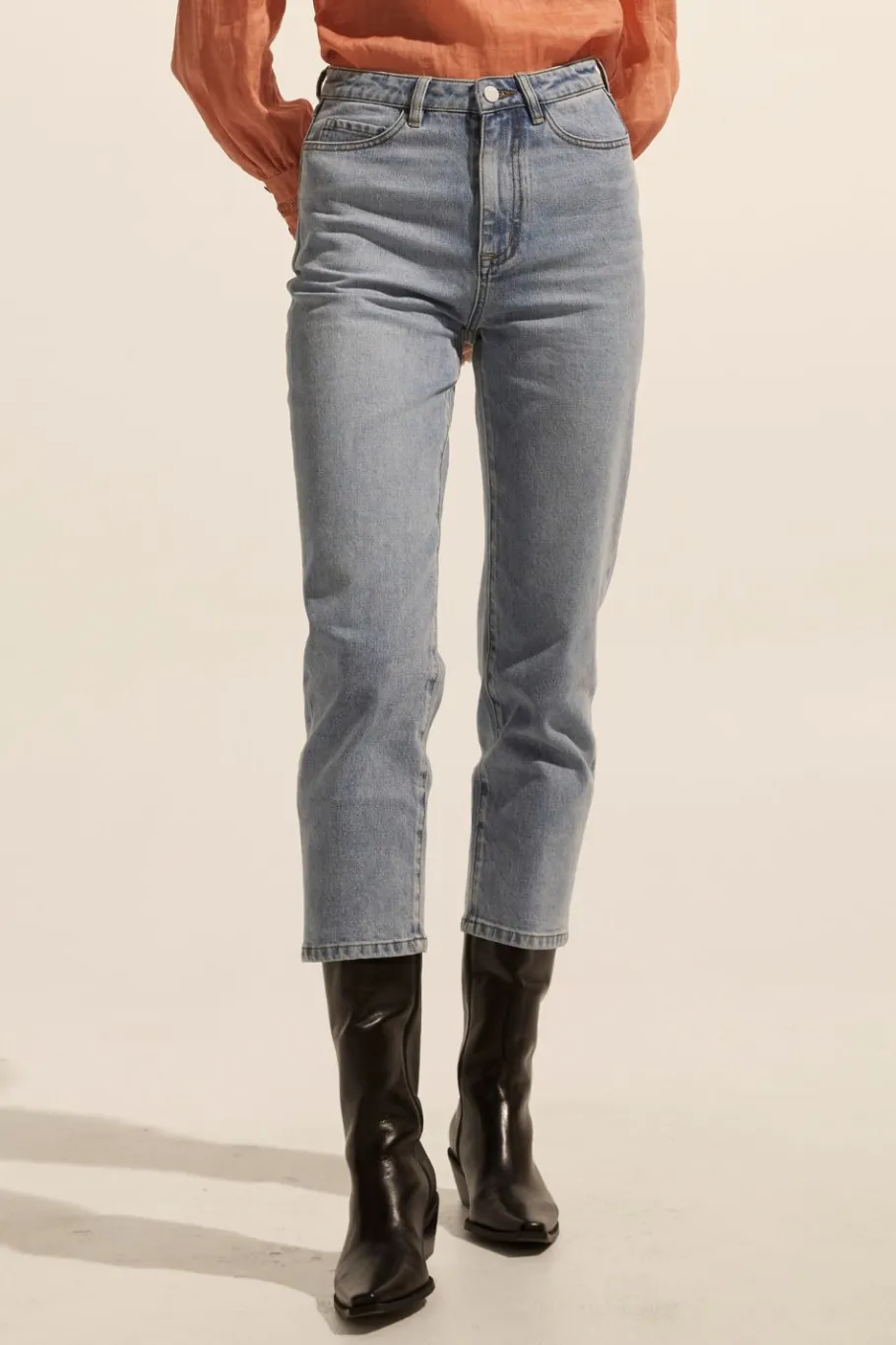 Tariff Jean-Washed Denim|zoe kratzmann