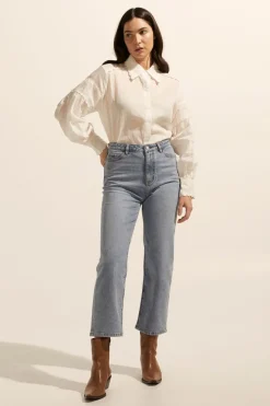 Tariff Jean-Washed Denim|zoe kratzmann