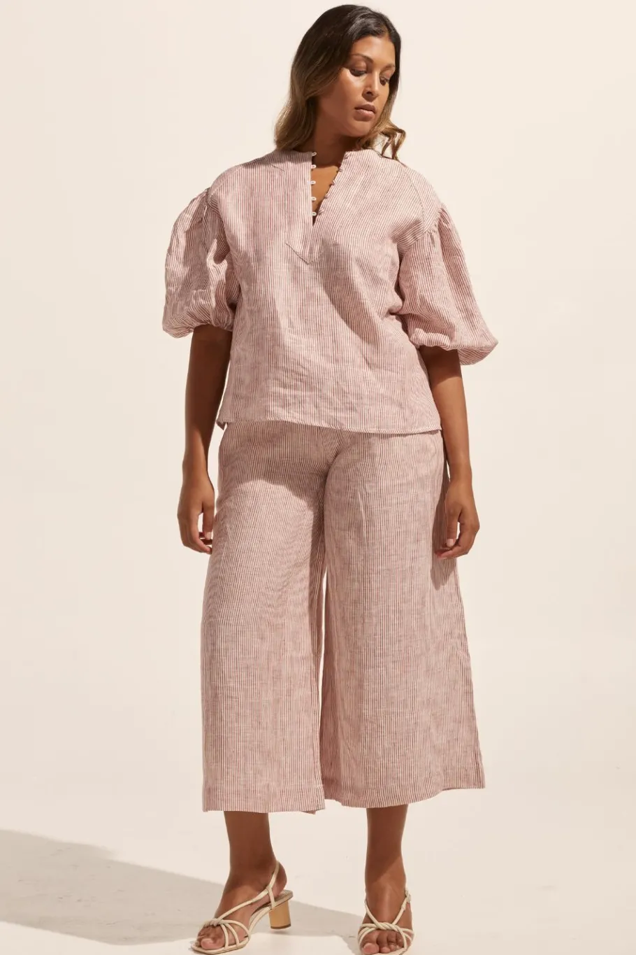 Theme Top-Ginger Stripe|zoe kratzmann Online