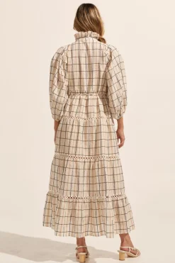 Toast Dress-Ivory Check|zoe kratzmann Clearance