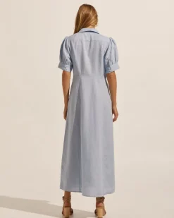 Trace Dress-Sky|zoe kratzmann