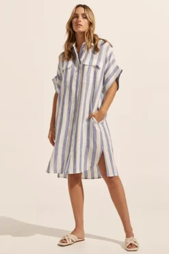 Troppo Dress-Wide Ocean|zoe kratzmann Clearance