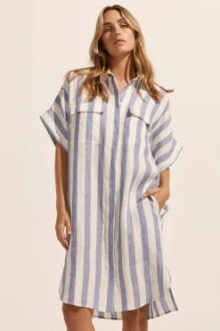 Troppo Dress-Wide Ocean|zoe kratzmann Clearance