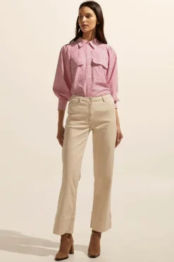 Underpin Top-Magenta Stripe|zoe kratzmann