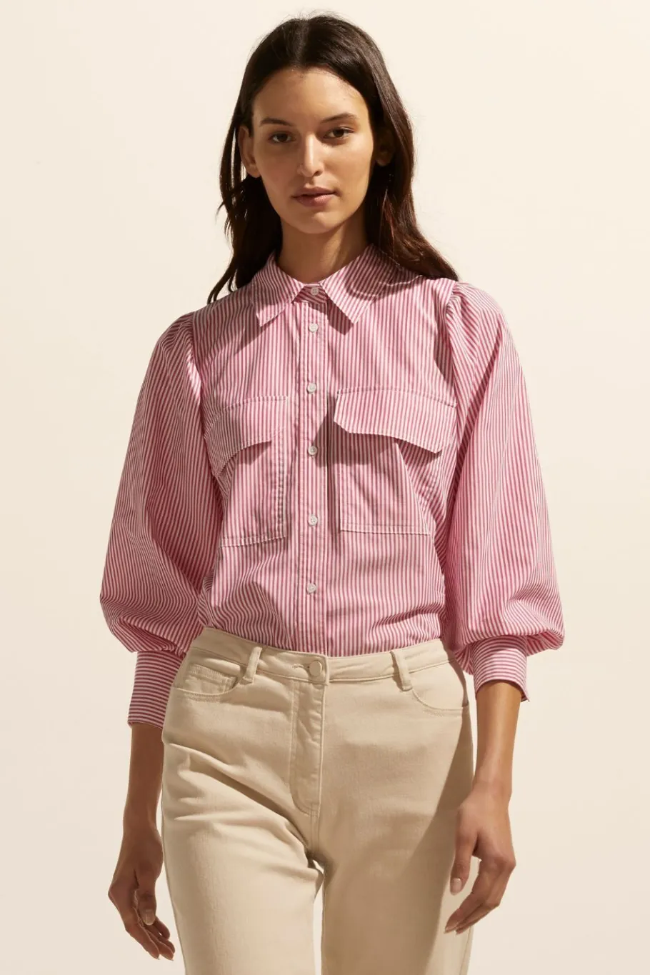 Underpin Top-Magenta Stripe|zoe kratzmann