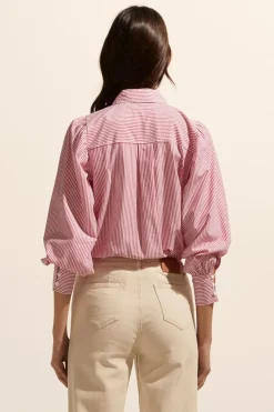 Underpin Top-Magenta Stripe|zoe kratzmann