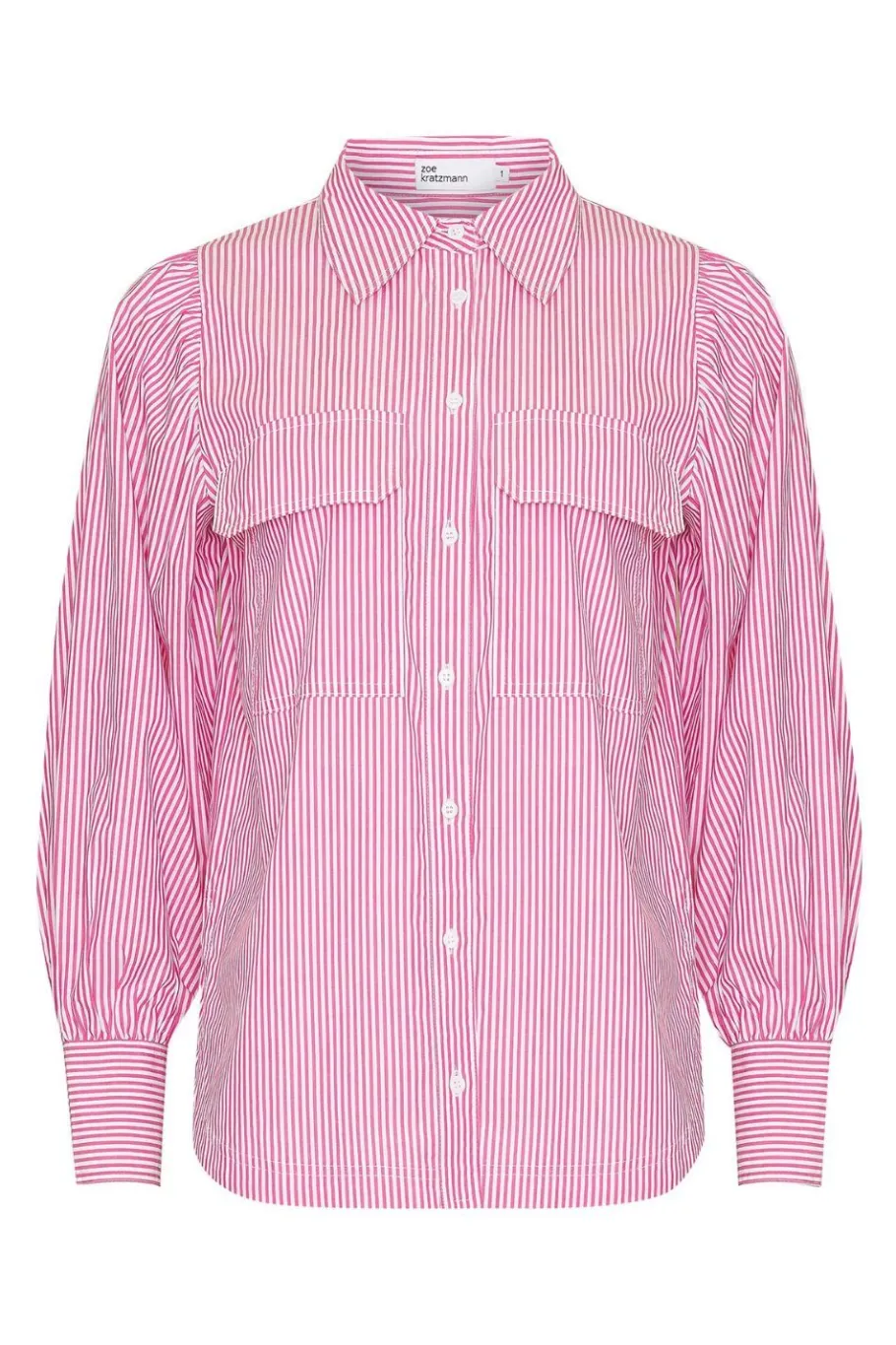 Underpin Top-Magenta Stripe|zoe kratzmann