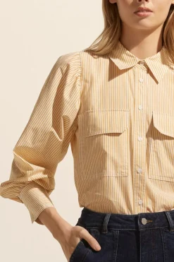 Underpin Top-Ochre Stripe|zoe kratzmann Discount