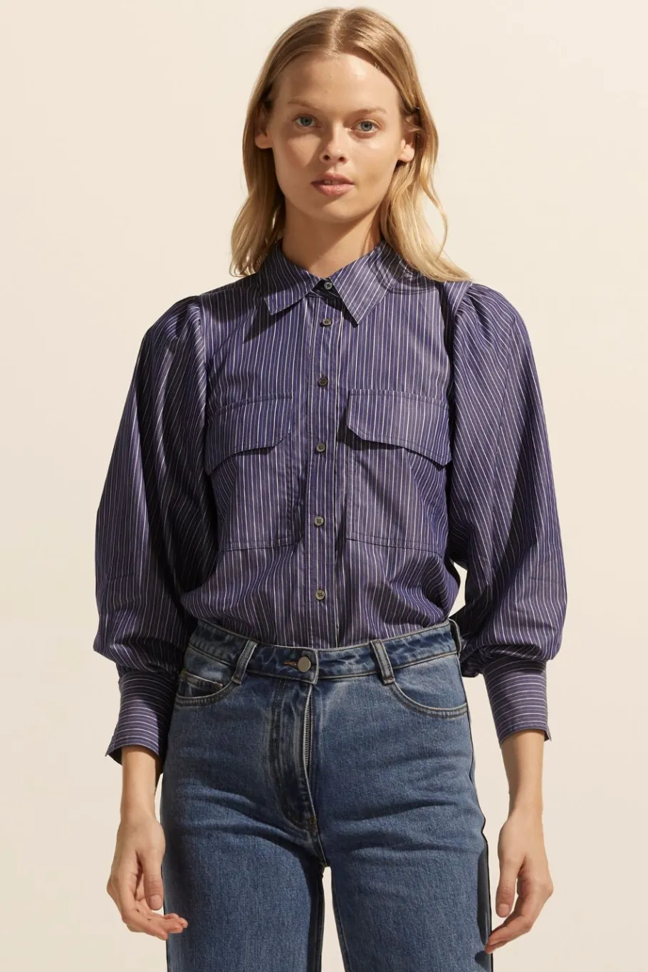 Underpin Top-Yale Stripe|zoe kratzmann