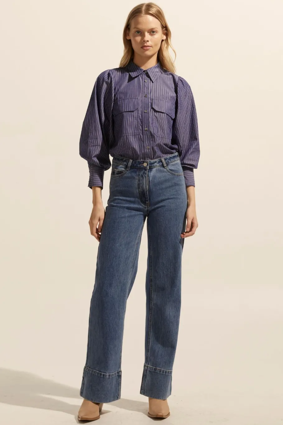 Underpin Top-Yale Stripe|zoe kratzmann