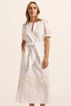 Unify Dress-Porcelain Embroid|zoe kratzmann Discount