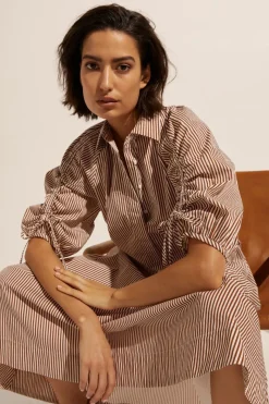 Urge Dress-Cafe Stripe|zoe kratzmann