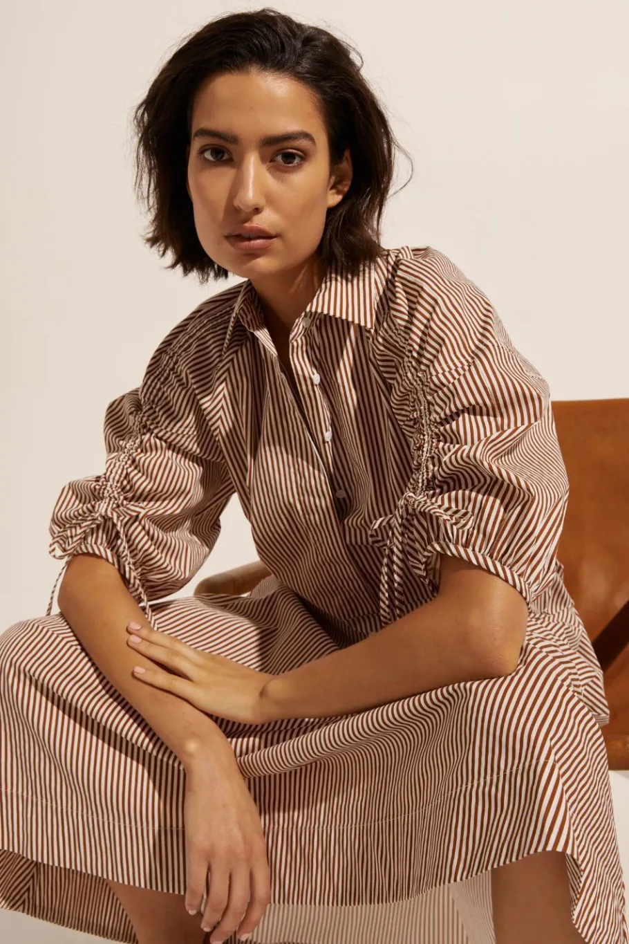 Urge Dress-Cafe Stripe|zoe kratzmann