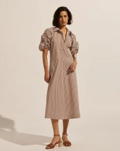 Urge Dress-Cafe Stripe|zoe kratzmann