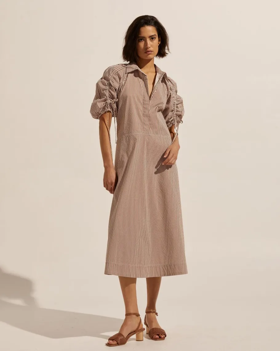 Urge Dress-Cafe Stripe|zoe kratzmann