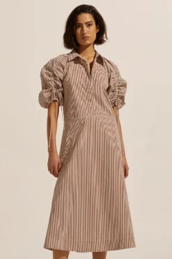 Urge Dress-Cafe Stripe|zoe kratzmann