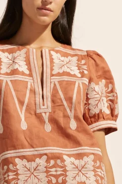 Venture Top-Ginger Embroid|zoe kratzmann Hot