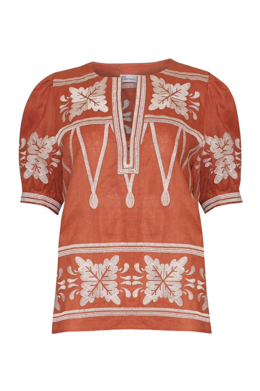 Venture Top-Ginger Embroid|zoe kratzmann Hot