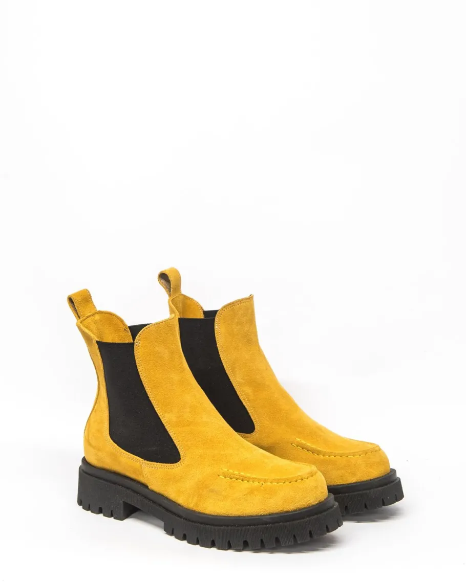Vixen Boot-Mustard Suede|zoe kratzmann Best