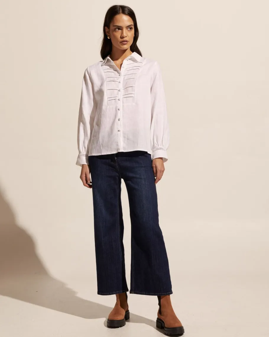 Voyage Top-Porcelain|zoe kratzmann New
