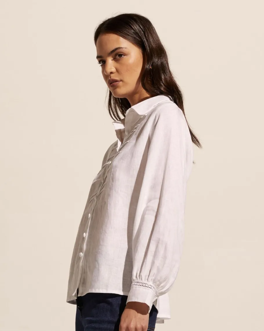 Voyage Top-Porcelain|zoe kratzmann New